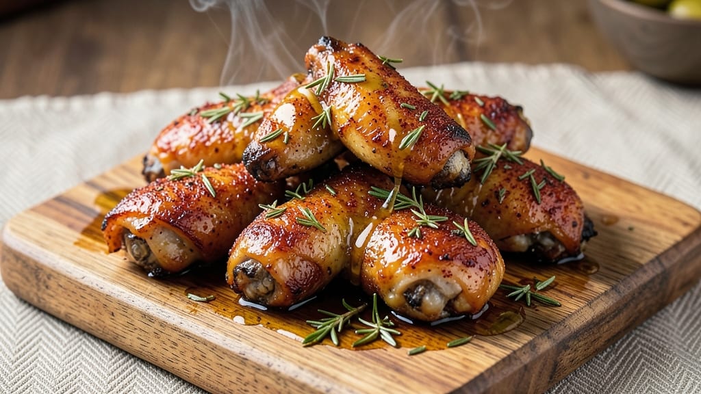 Baked Chicken Wings Marinade Recipe: Smoky Garlic-Herb Blend That Infuses Flavor Deep