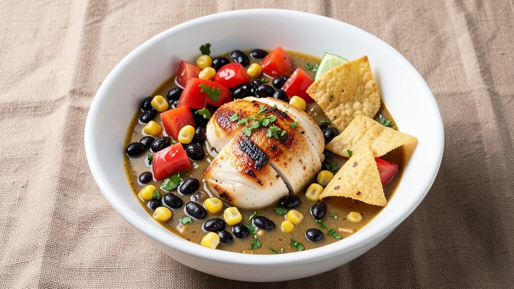 BJ's Chicken Tortilla Soup Copycat Recipe: Smoky Cheddar Swirls With Crispy Herb Crowns