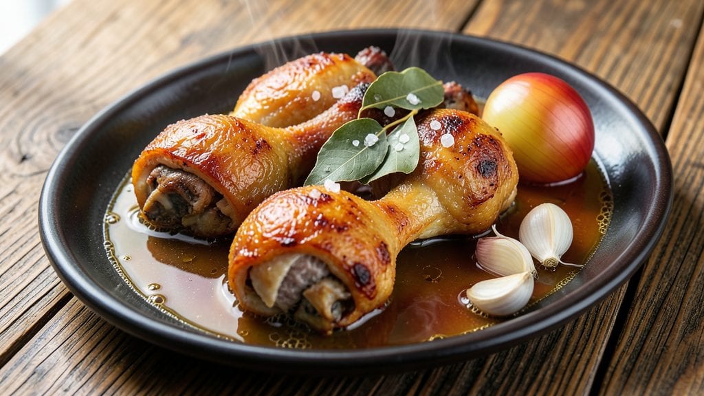 Boiled Chicken Legs Recipe: Silky Skin and Juicy Meat in One Pot