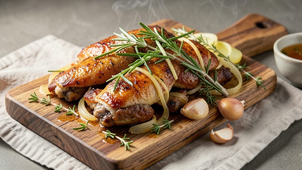 Boiled Chicken Wings Recipe: Herb-Infused Broth Magic for Tender Bites