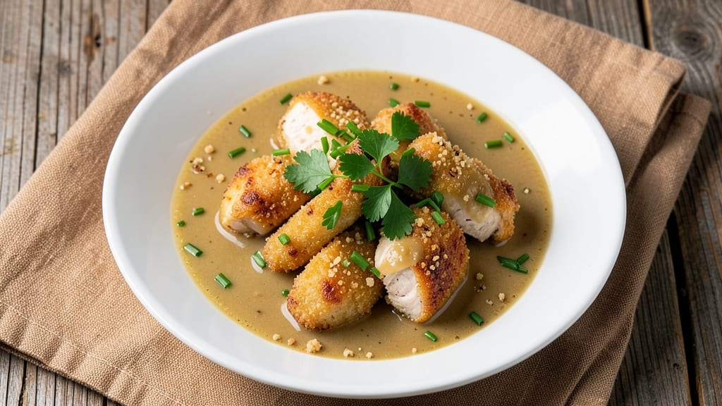 Campbell's Cream of Celery Chicken Recipe: One-Pot Creamy Comfort with Crispy Herb Topping
