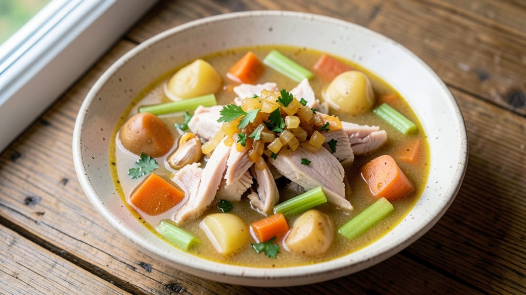 Carrabba's Copycat Chicken Soup Recipe: Herb-Infused Broth With Cheesy Pull-Apart Magic