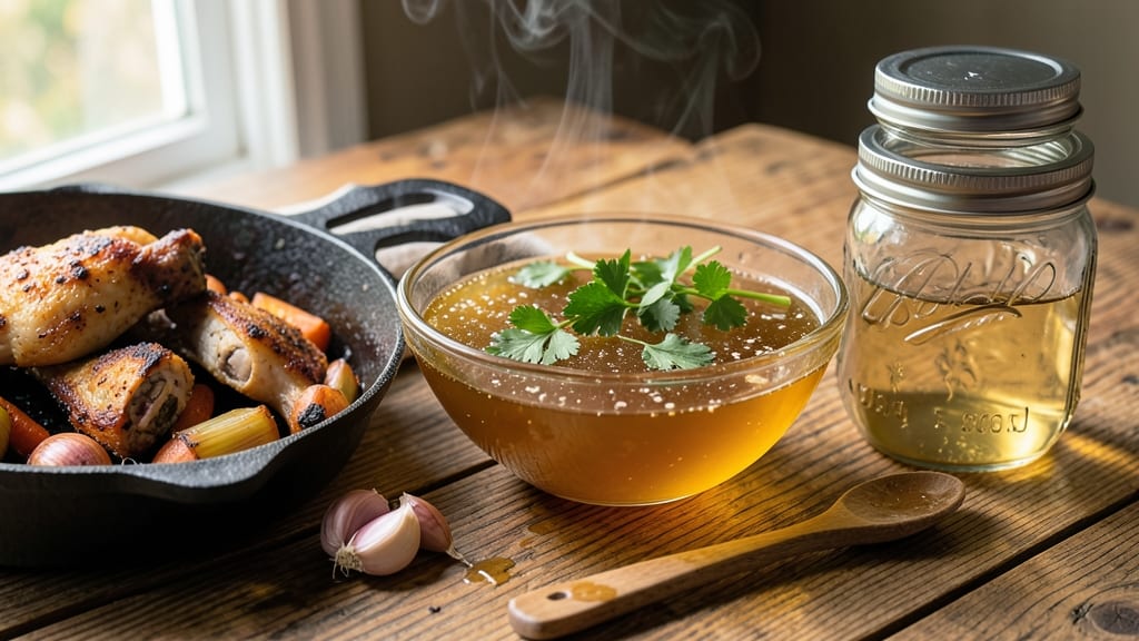 Chicken Broth Canning Recipe: Pressure-Cooked Clarity for Pantry Staples