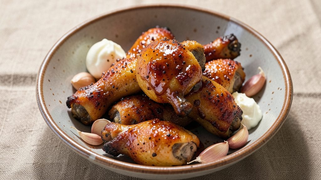 Chicken Drumsticks Recipe: Smoky Garlic Butter Crunch With Juicy Centers