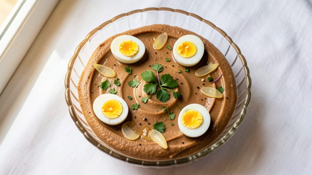 Chicken Liver Pate Recipe with Hard Boiled Eggs: French Café Elegance in 20 Minutes