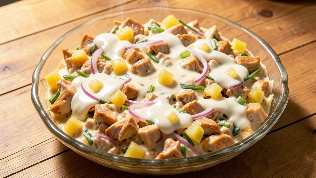 Chicken Salad Chick Pina Colada Pie Recipe: Tropical Twist on a Classic Dessert