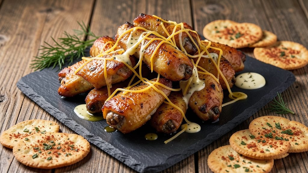 Hidden Valley Ranch Chicken Wings Recipe: Crispy Herb-Crusted Bites With Tangy Cheese Swirls