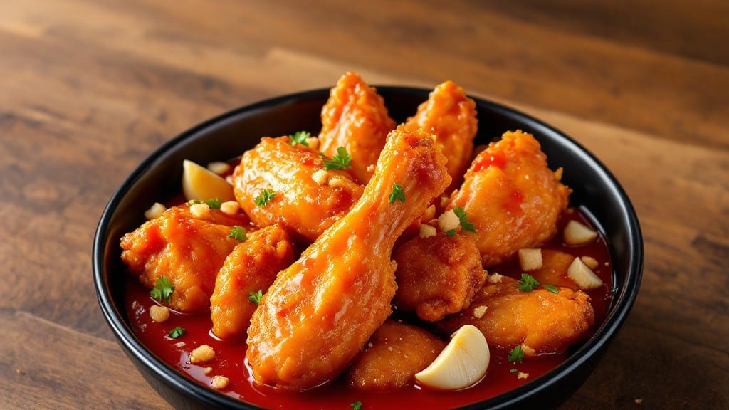 KFC-Style Chicken Hot Wings Recipe: Blistering Spice and Sticky Glaze Magic