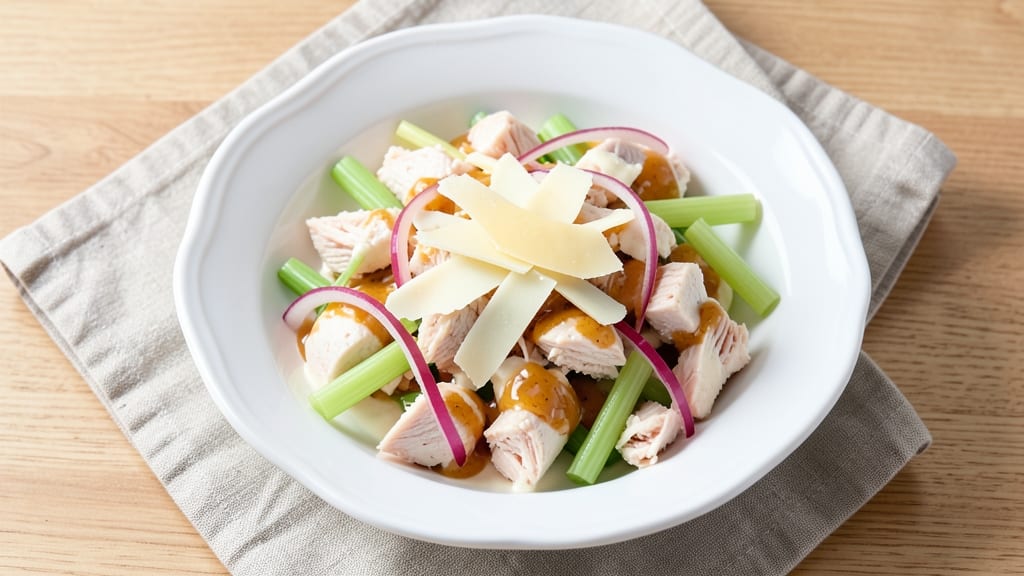 Kirkland Canned Chicken Breast Chicken Salad Recipe: Crunchy Herb Crown Over Creamy Cheddar Swirls