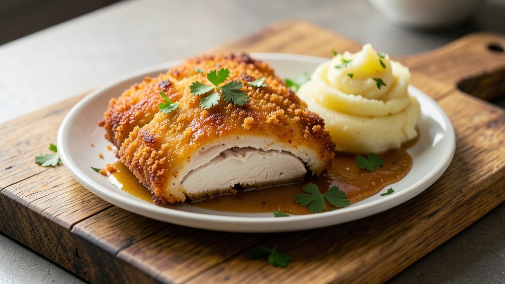 Vinny's Mom's Chicken Cutlet Recipe: Austrian-Style Crispy Gold in One Pan